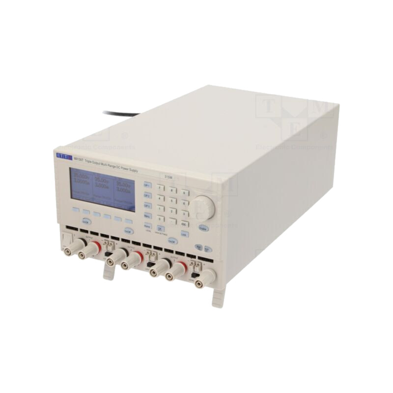 Alimentator: de laborator programabil; Ch: 3; 0÷35VDC; 0÷6A; 0÷3A