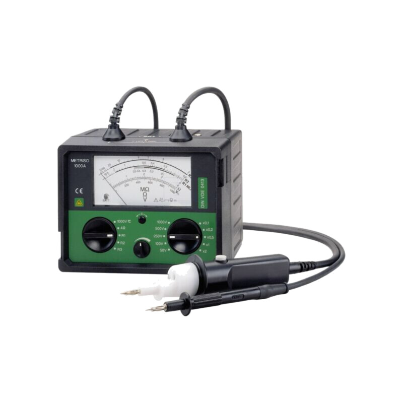 Aparat de măsură: rezistenţa de izolaţie; analog; VAC: 0÷1kV