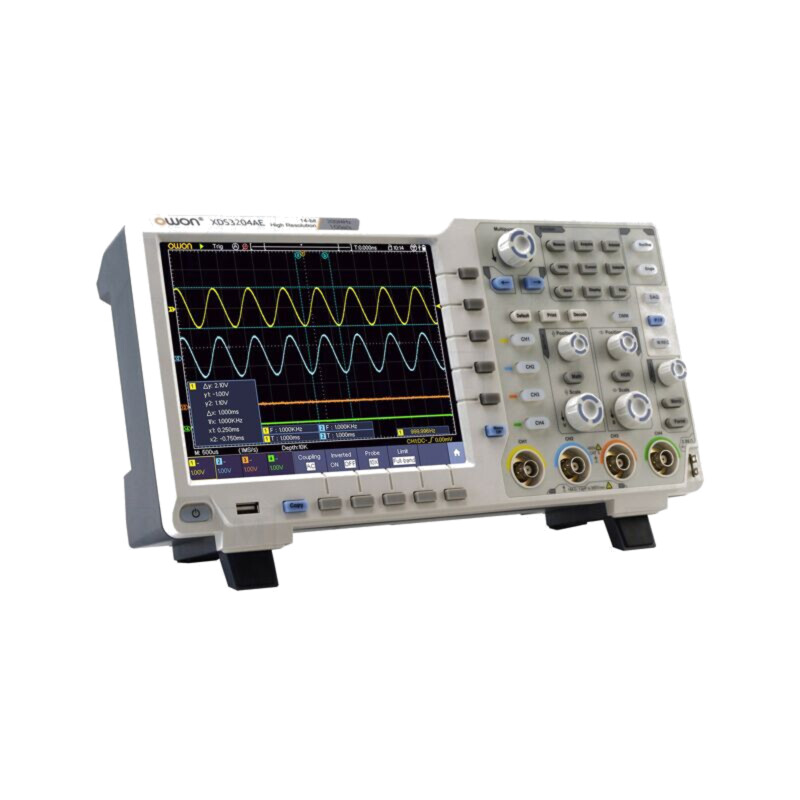 Osciloscop: digital; Ch: 4; 200MHz; 1Gsps; 40Mpts; LCD TFT 8"; XDS