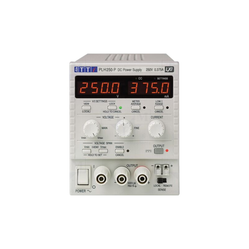 Alimentator: de laborator programabil; Ch: 1; 0÷250VDC; 0÷0,375A