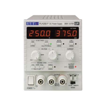 Alimentator: de laborator programabil; Ch: 1; 0÷250VDC; 0÷0,375A