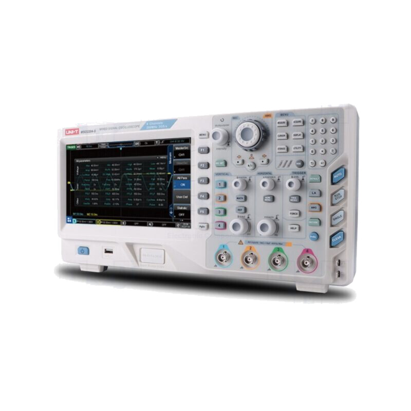 Osciloscop: digital; Ch: 2; 200MHz; 2 Gs/s; 56Mpts; LCD TFT 8"