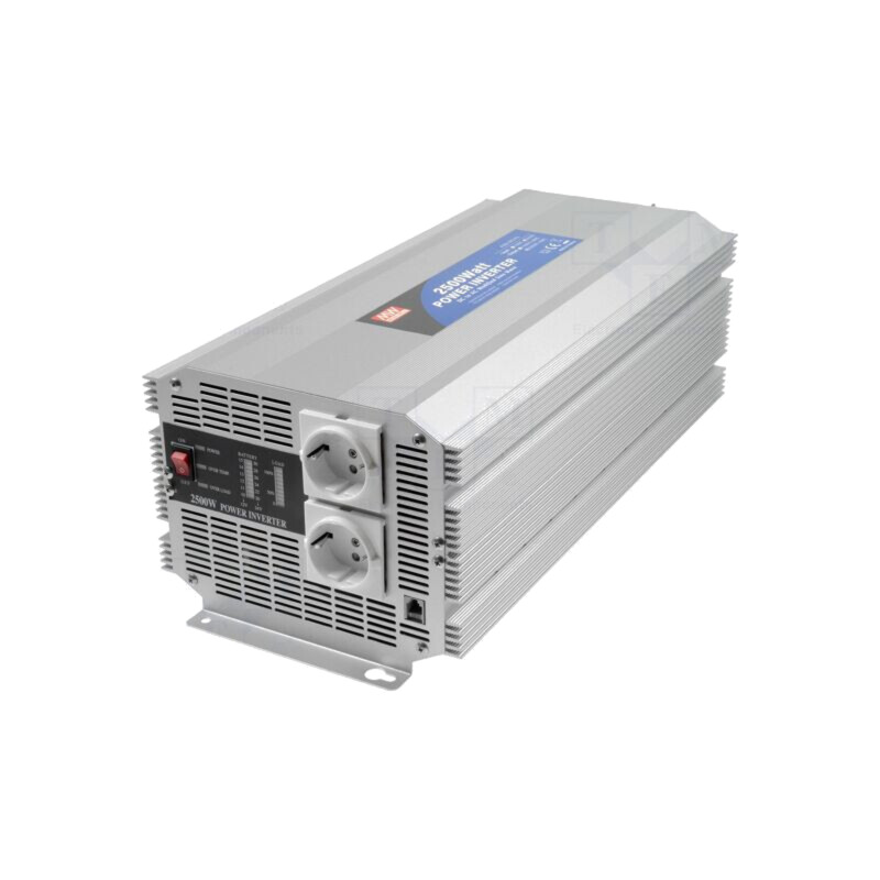 Convertor: DC/AC; 2500W; Uieş: 230VAC; 21÷30VDC; 430x210x159mm