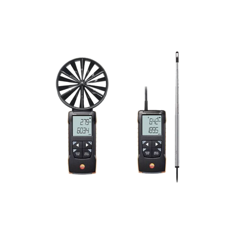 Termoanemometru; Rezol.măsurare viteză: 0,01m/s