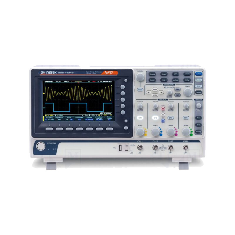 Osciloscop: digital; Ch: 4; 100MHz; 1Gsps; 10Mpts; color,LCD 7"