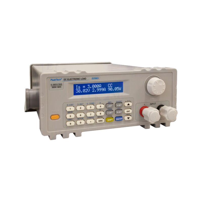 Sarcină electronică DC programabilă; 0÷360V; 30A; 300W
