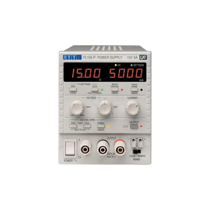 Alimentator: de laborator programabil; Ch: 1; 0÷15VDC; 0÷5A; 1mV