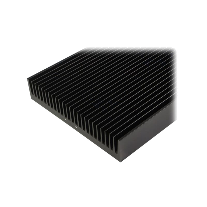 Radiator: extrudat; cu aripioare; neagră; L: 1000mm; W: 250mm Radiator: extrudat; cu aripioare; neagră; L: 1000mm; W: 250mm
