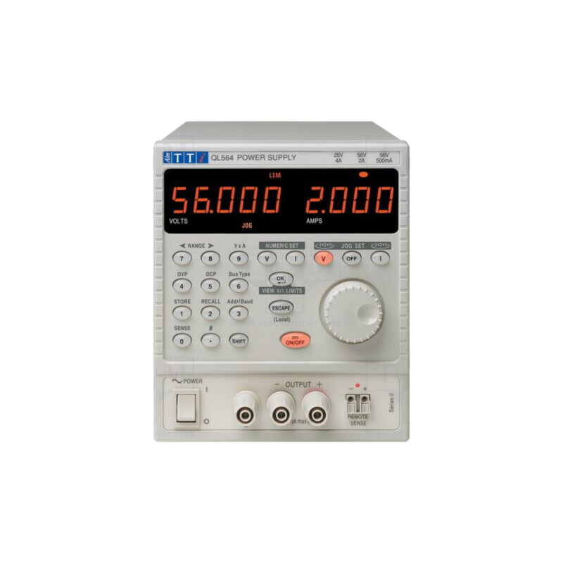 Alimentator: de laborator; canal unic,liniar,reglabil; 0÷56VDC