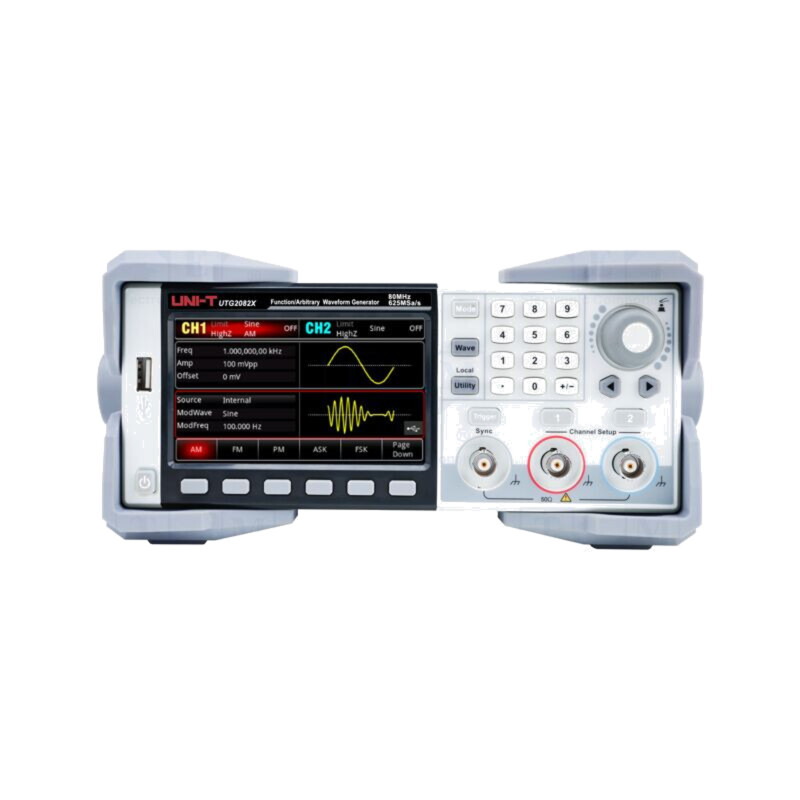 Generator: de funcţii, arbitrar; 80MHz; 480x272; Ch: 2; 100÷240VAC