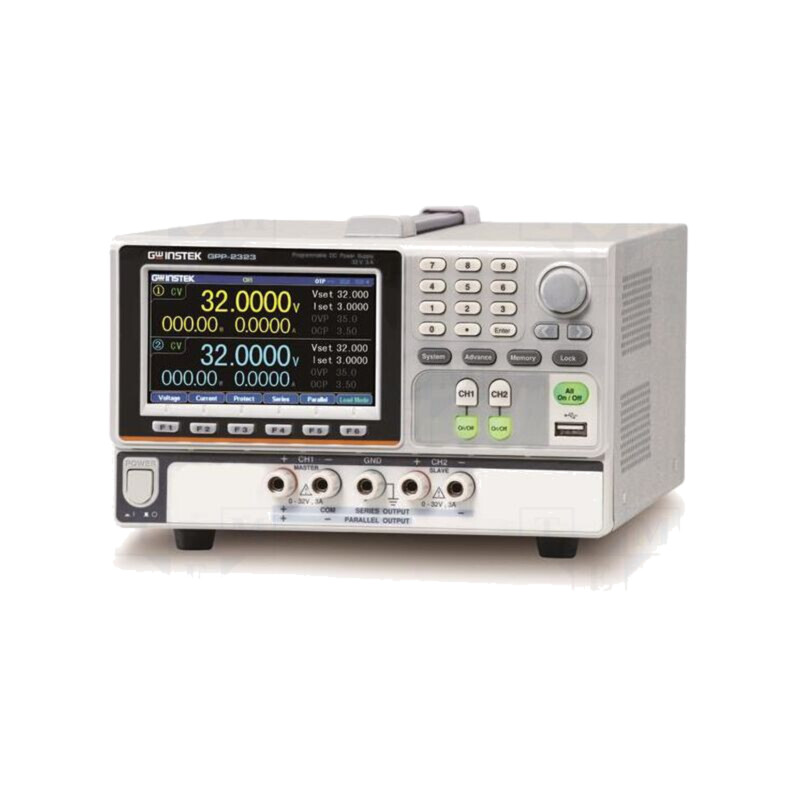 Alimentator: de laborator programabil; Ch: 2; 0÷32VDC; 0÷3A; 0÷3A