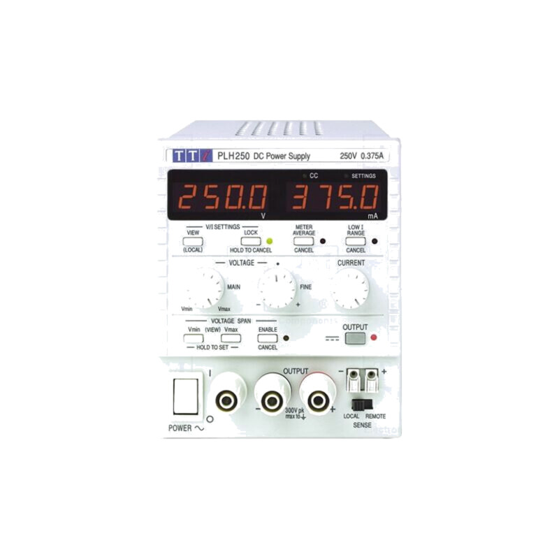 Alimentator: de laborator; canal unic,liniar; 0÷250VDC; 0÷0,375A