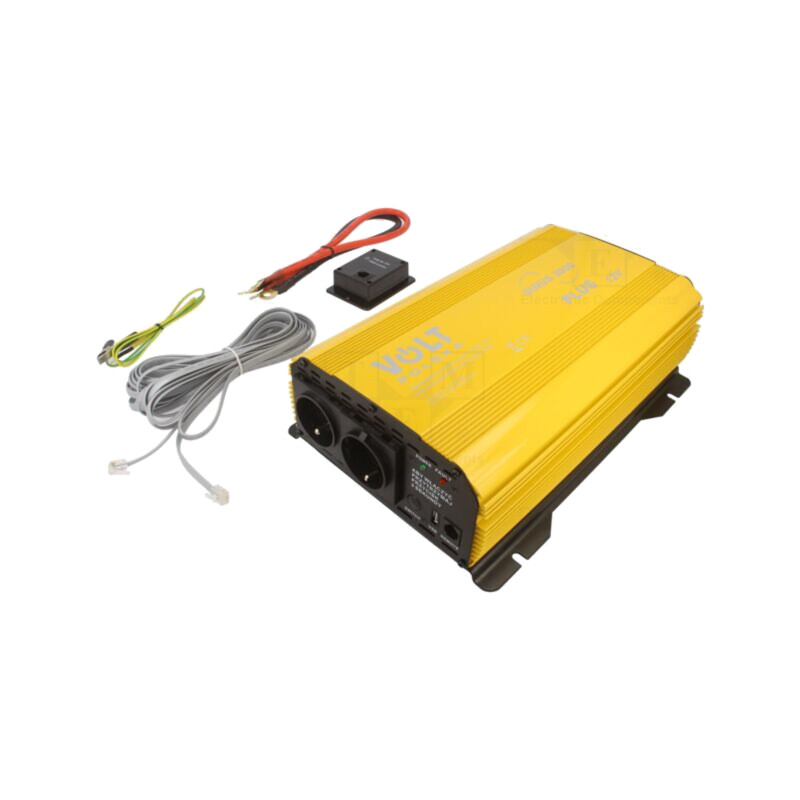 Convertor: DC/AC; 3kW; Uieş: 230VAC; Ieşire: socluri AC 230V; 12V