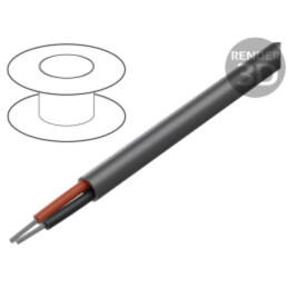 Cablu; Alpha Essential C&C; 2x16AWG; neecranat; 300V; 305m; Cu