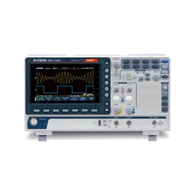 Osciloscop: digital; Ch: 2; 100MHz; 1Gsps; 10Mpts; color,LCD 7"