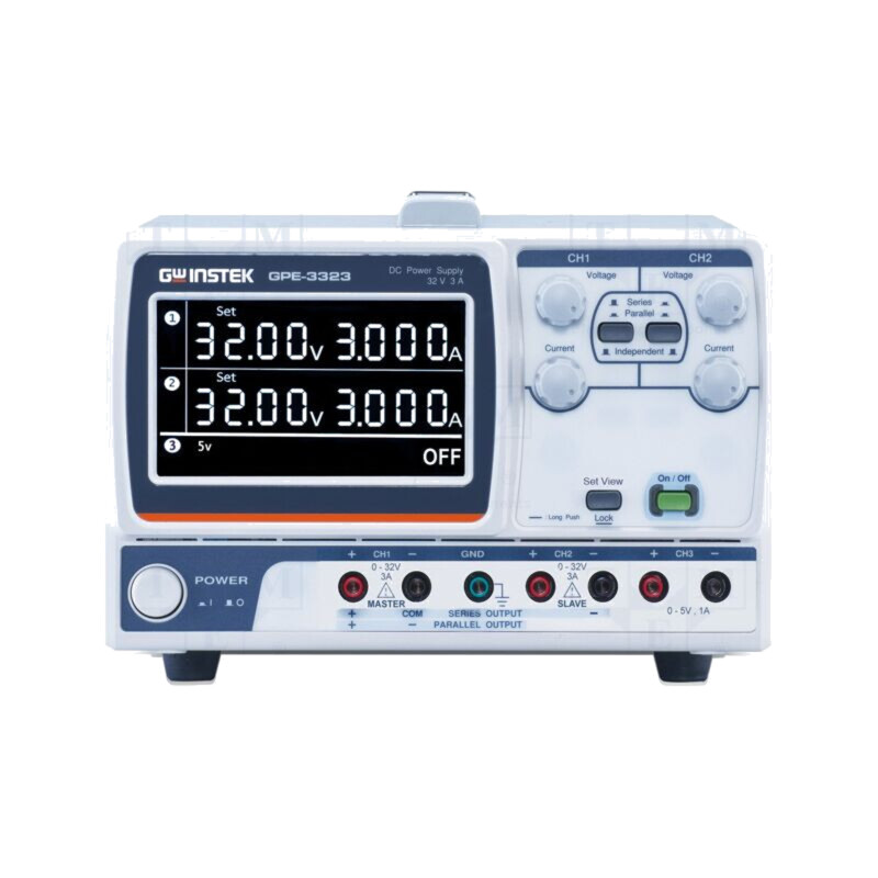 Alimentator: de laborator; liniar,multicanal; 0÷32VDC; 0÷3A; 0÷3A
