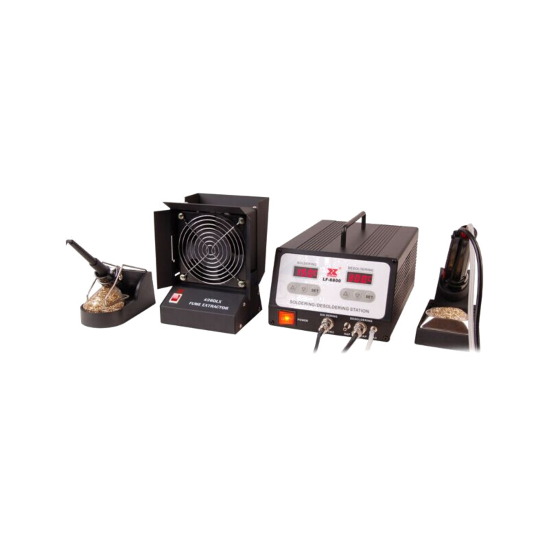 Staţie de lipit-dezlipit; 100W; 100W; 300÷450°C; 220VAC; Camere: 2
