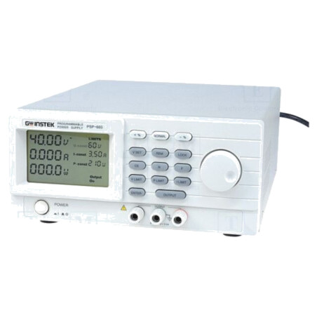Alimentator: de laborator programabil; Ch: 1; 0÷60VDC; 0÷3,5A