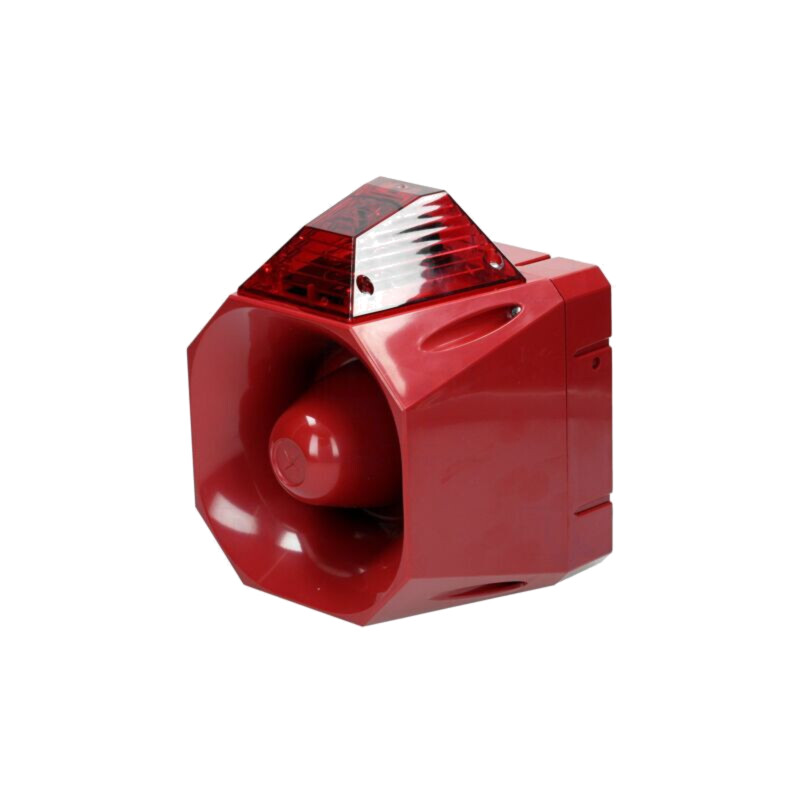 Semnalizator: luminos şi acustic; 18÷30VDC; sirenă,lumină flash
