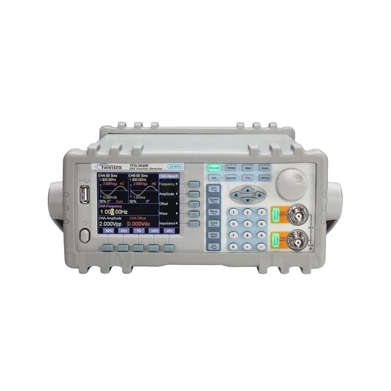 Generator: de funcţii, arbitrar; 20MHz; LCD TFT 3,5"; Ch: 2