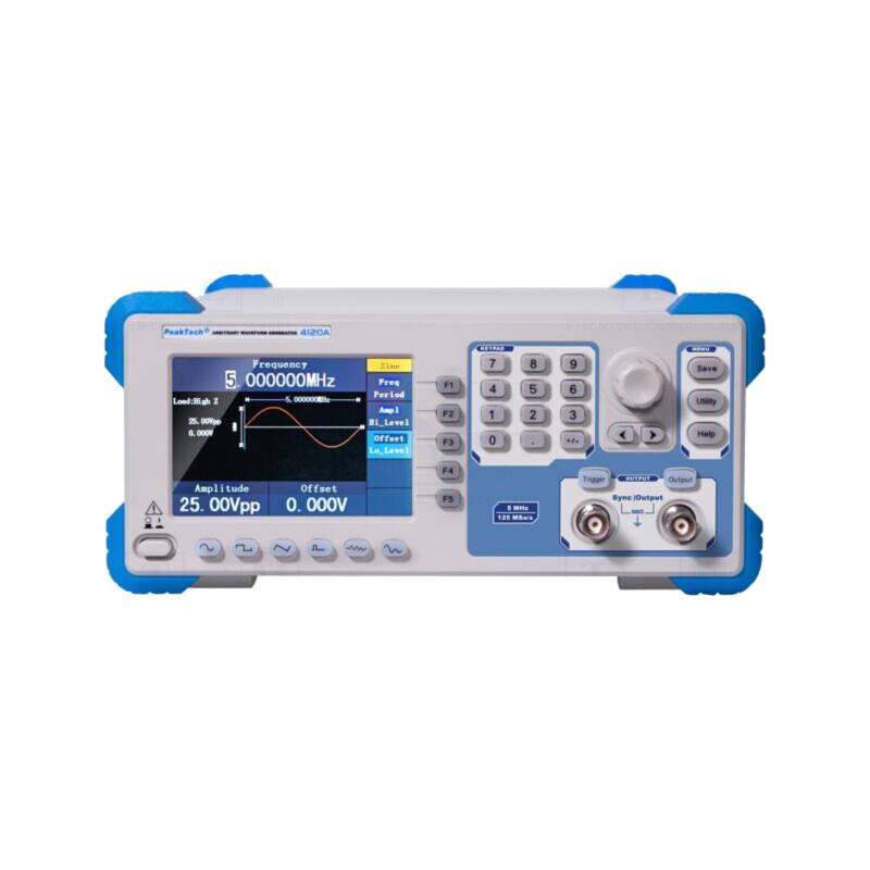 Generator: de funcţii, arbitrar; LCD TFT 3,9"; 480x320; Ch: 1