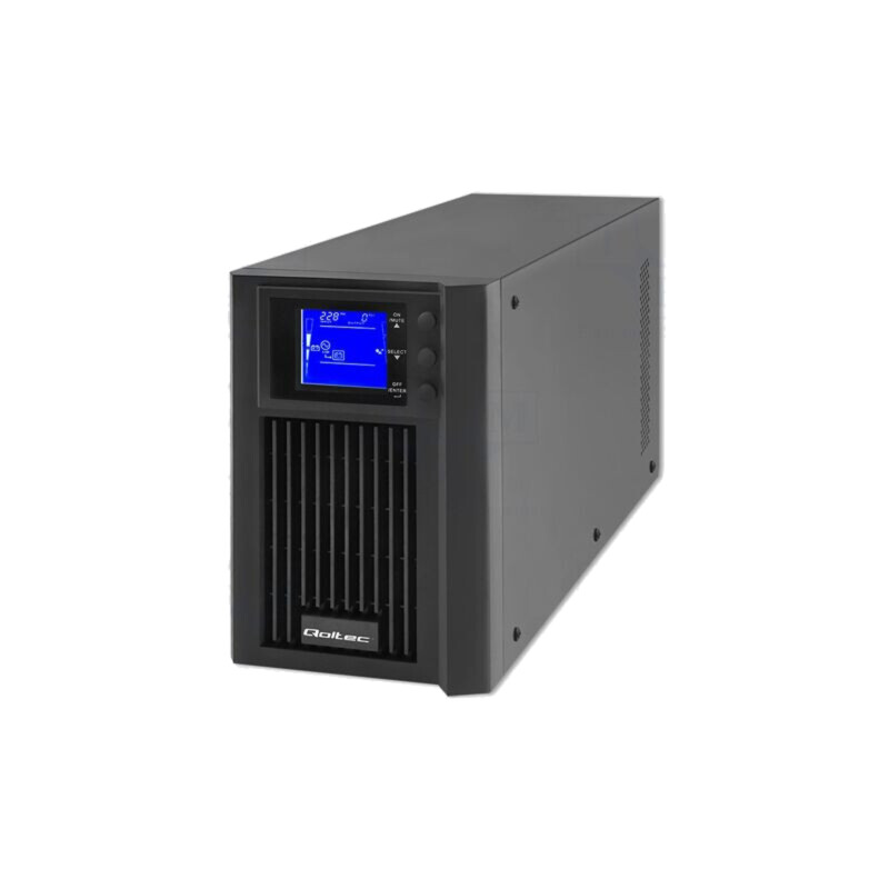 Alimentator: UPS; 1,6kW; 2kVA; Uintr: 115÷300V; 385x145x225mm; 9Ah
