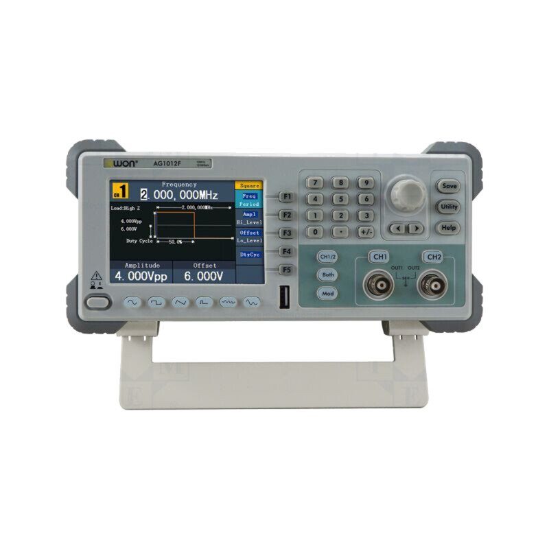 Generator: de funcţii, arbitrar; 10MHz; LCD 4,3"; 480x320; Ch: 2