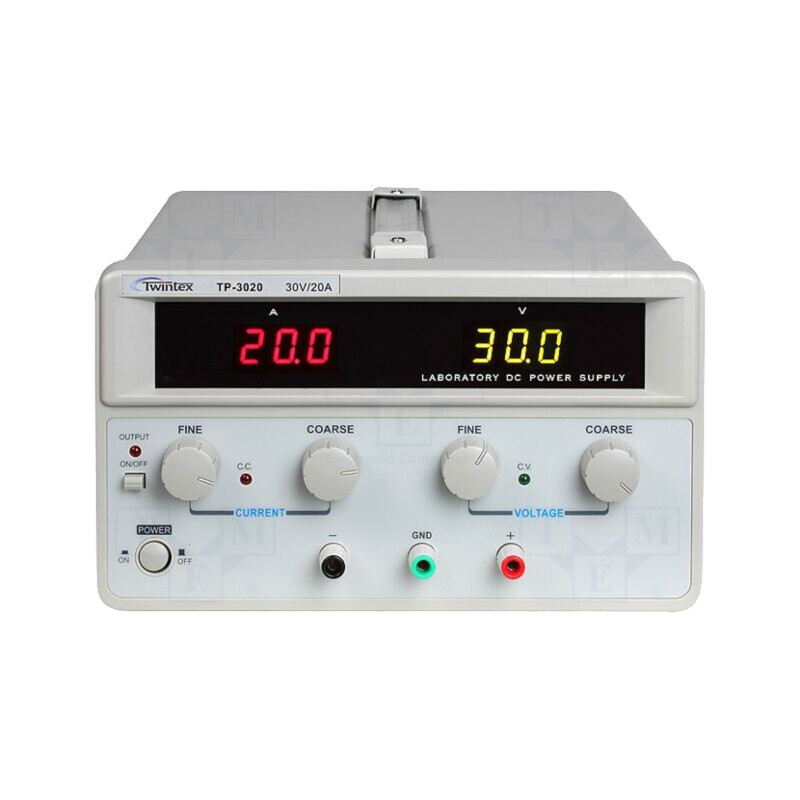 Alimentator: de laborator; canal unic,liniar; 0÷30VDC; 0÷20A
