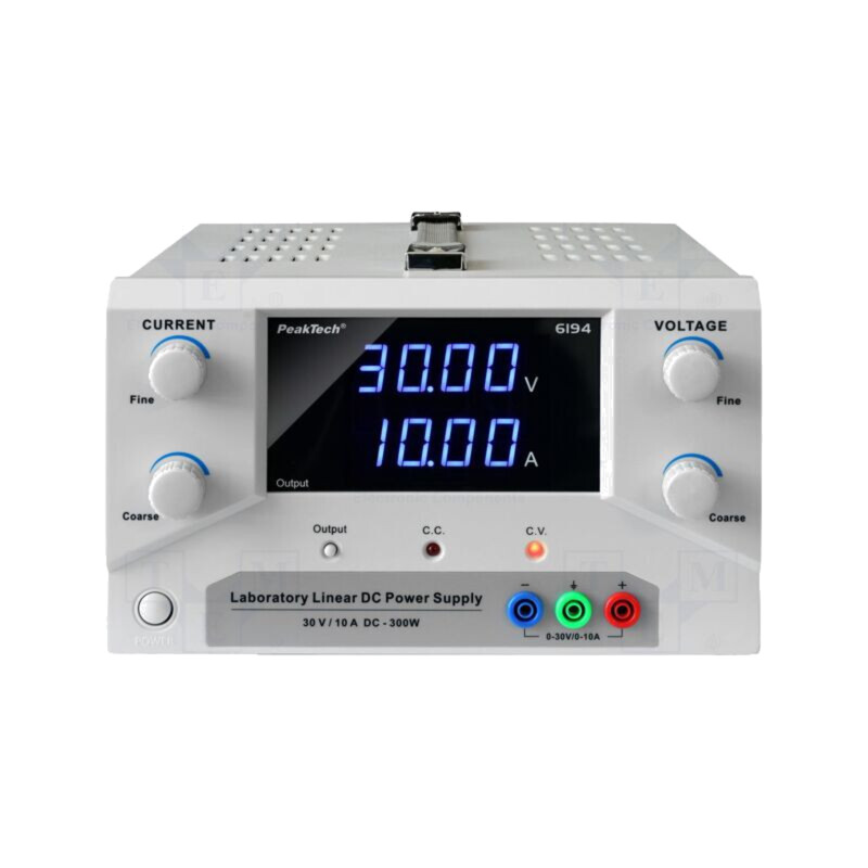 Alimentator: de laborator; canal unic; Ch: 1; 0÷30VDC; 0÷10A