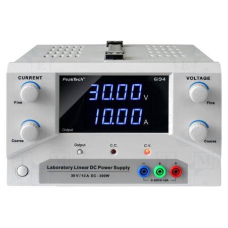 Alimentator: de laborator; canal unic; Ch: 1; 0÷30VDC; 0÷10A