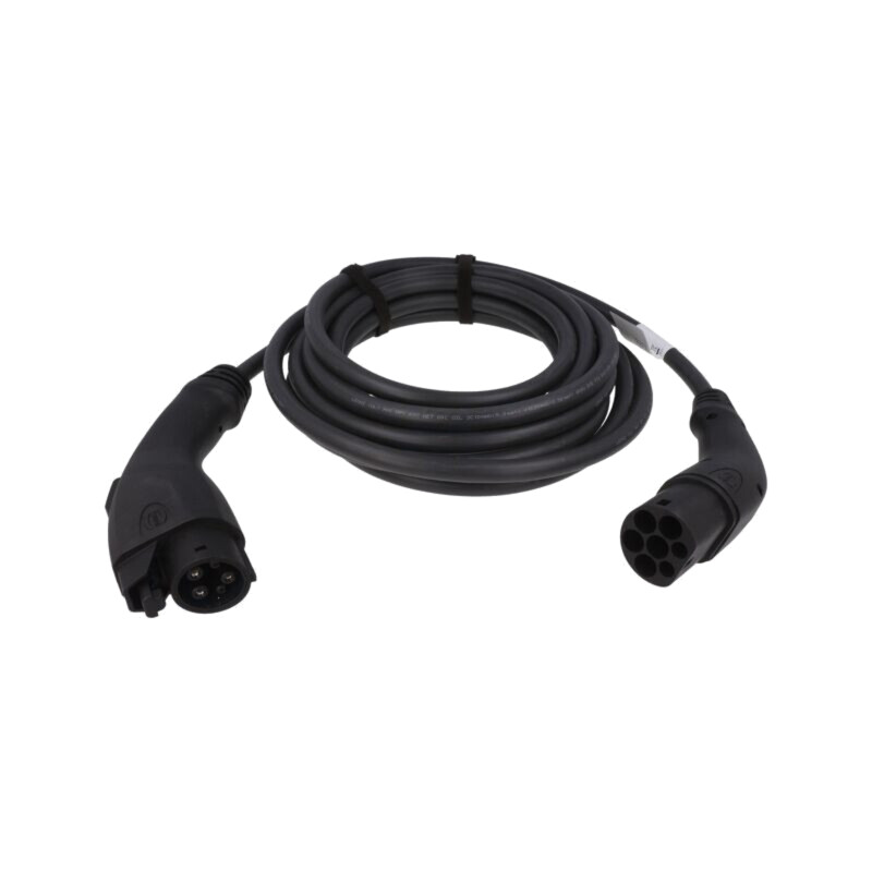 Cablu: eMobility; 1x0,5mm2,3x6mm2; 250V; 7,2kW; IP44; Tip 1,Tip 2