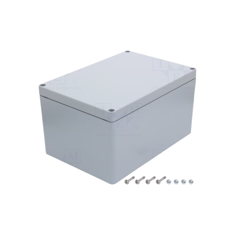 Carcasă: universală; X: 230mm; Y: 330mm; Z: 180mm; ALN; aluminiu; gri