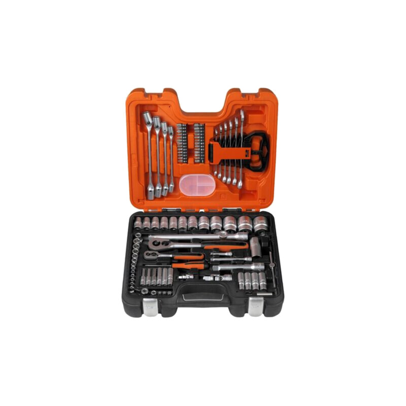 Set chei; oţel crom-vanadium; Fixare: 1/2",1/4"; 91buc.