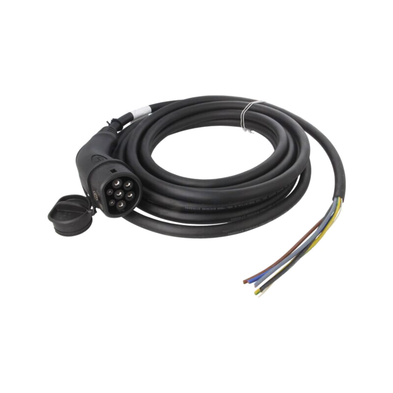 Cablu: eMobility; 1x0,5mm2,5x6mm2; 480V; 22kW; IP44; cabluri,Tip 2