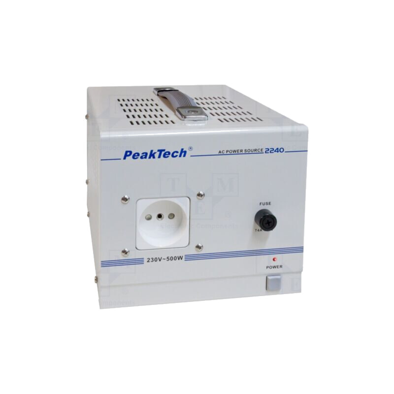 Alimentator: de laborator; AC,canal unic; 230VAC; 0÷2,5A; 500W