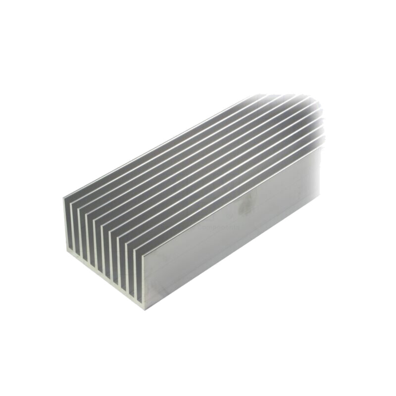 Radiator: extrudat; cu aripioare; naturală; L: 1000mm; W: 100mm Radiator: extrudat; cu aripioare; naturală; L: 1000mm; W: 100mm