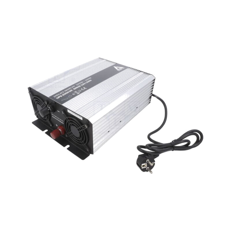 Convertor: DC/AC; 1kW; Uieş: 230VAC; Ieşire: socluri AC 230V; 12V