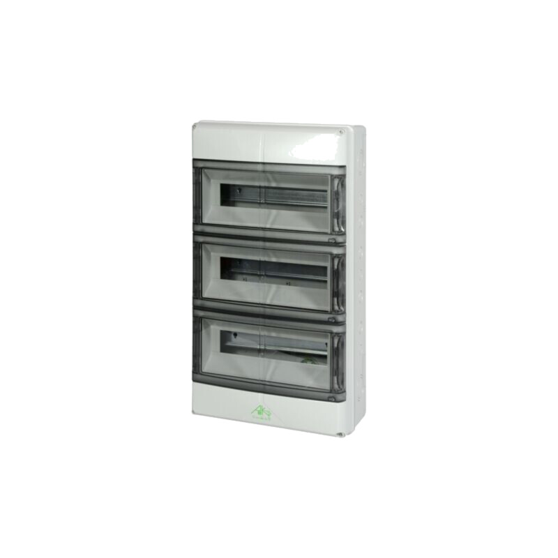 Carcasă: pentru aparatură modulară; IP65; gri; Nr.mod: 42; IK08