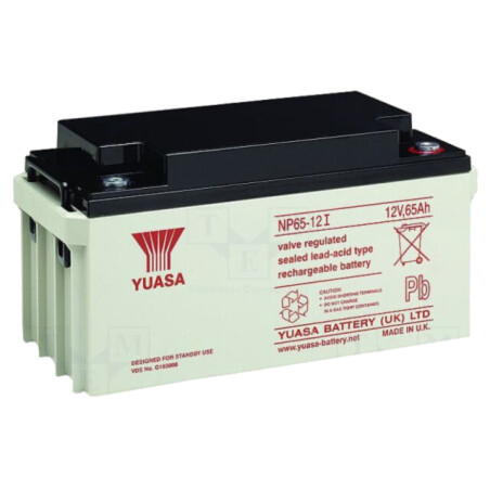 Acumul: plumb-acid; 12V; 65Ah; AGM; nu necesită întreţinere