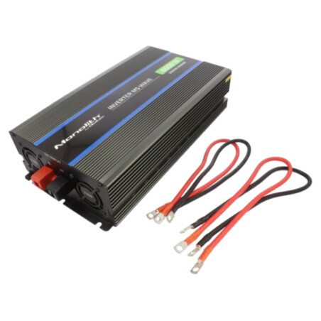 Convertor: DC/AC; 3kW; Uieş: 230VAC; 12VDC; 210x405x90mm; Pvârf: 6kW