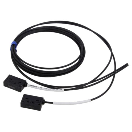 Senzor: fibră optică; Rază: 4m; Mod acţ: emiţător-receptor; IP67