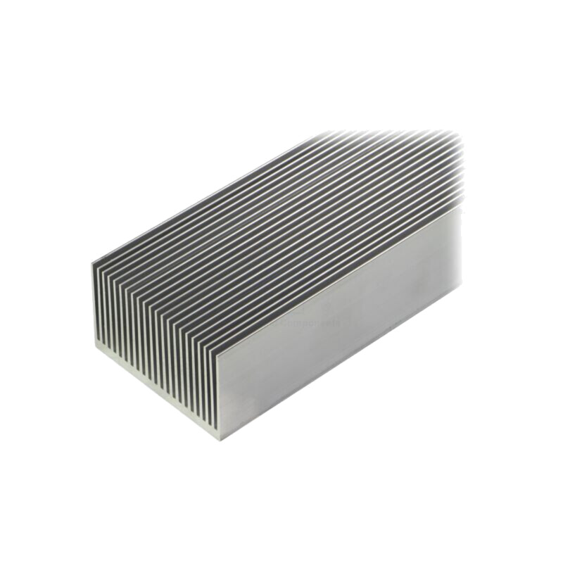 Radiator: extrudat; cu aripioare; naturală; L: 1000mm; W: 75mm; brut Radiator: extrudat; cu aripioare; naturală; L: 1000mm; W: 75mm; brut
