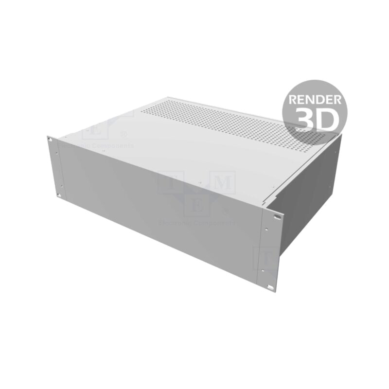 Carcasă: stand de montare; Standard: 19"; 3U; rack; Y: 330mm Carcasă: stand de montare; Standard: 19"; 3U; rack; Y: 330mm