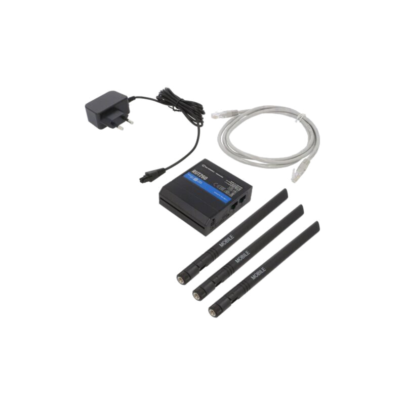 Modul: router LTE; DDR2; 16MBFLASH,128MBSRAM; 83x25x74mm; IP30