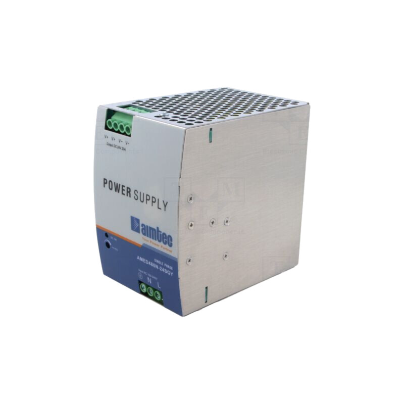 Alimentator: pulsatoriu; pentru şină DIN; 480W; 24VDC; 20A; 3kV