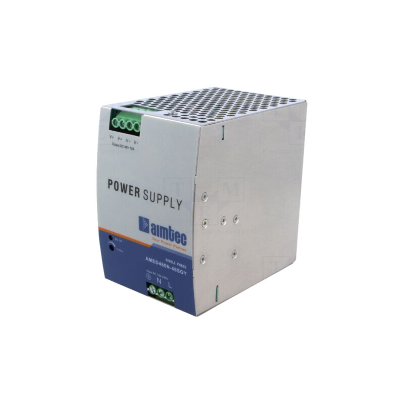 Alimentator: pulsatoriu; pentru şină DIN; 480W; 48VDC; 10A; 3kV
