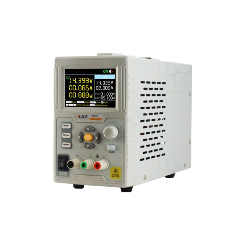 Alimentator: de laborator programabil; Ch: 1; 0÷60VDC; 0÷3A; 180W