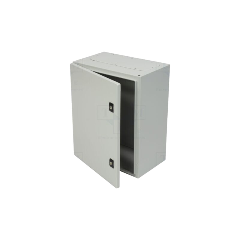 Carcasă: montare pe perete; X: 400mm; Y: 500mm; Z: 250mm; oţel; gri Carcasă: montare pe perete; X: 400mm; Y: 500mm; Z: 250mm; oţel; gri