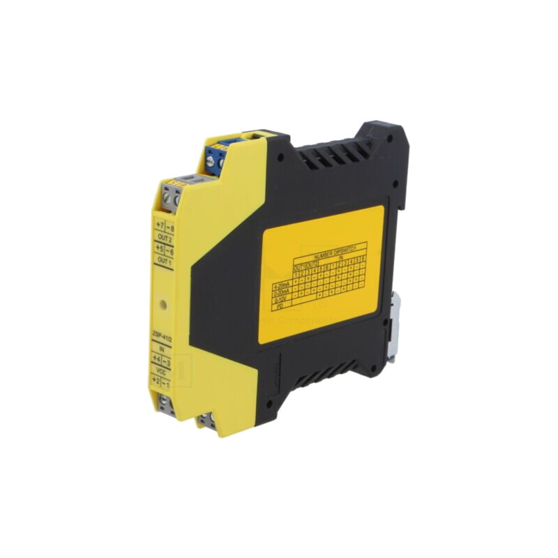Adaptor: de semnale analogice; pentru şină DIN; 24VDC; IP20