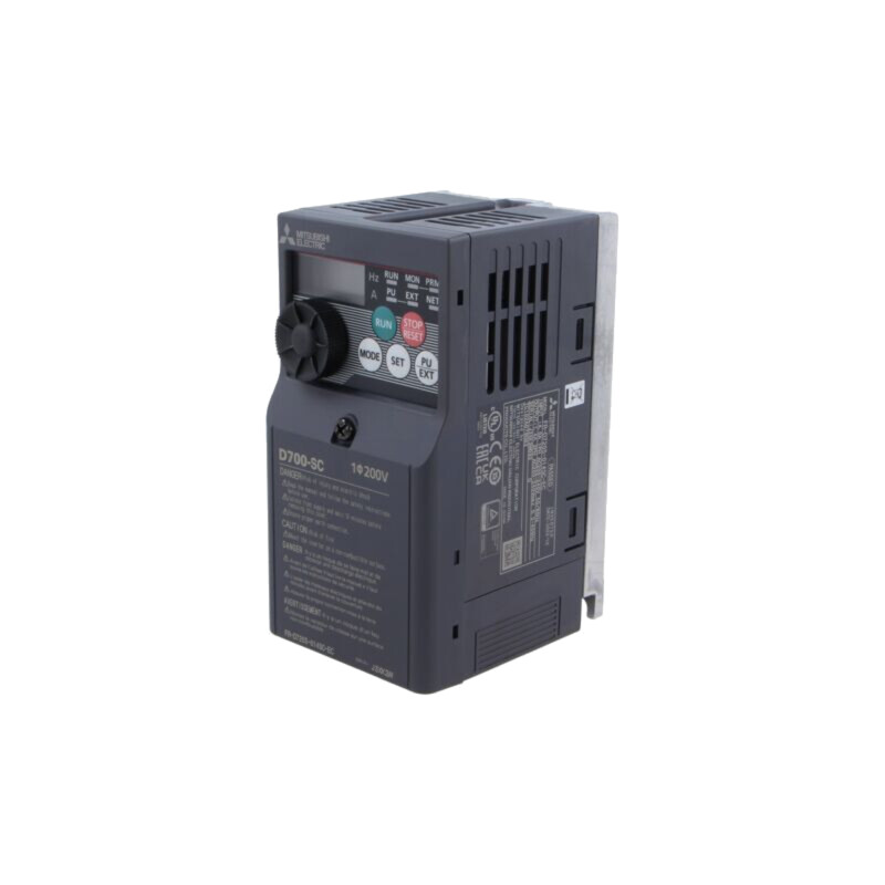 Invertor; Putere max.motor: 0,2kW; Ualim: 200÷240VAC; IP20 Invertor; Putere max.motor: 0,2kW; Ualim: 200÷240VAC; IP20